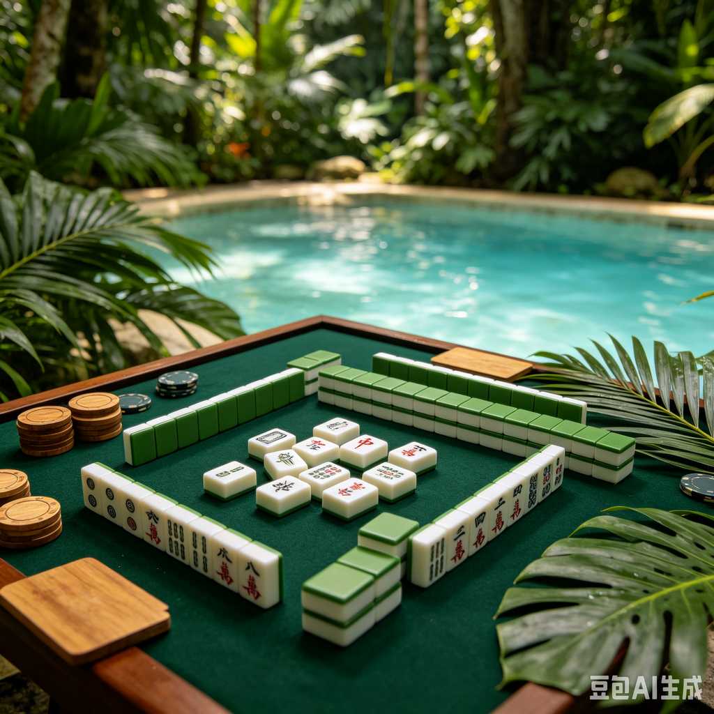 displayable mahjong set
