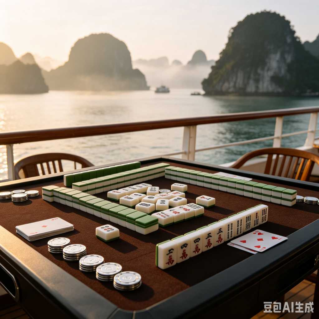 traditional chinese board game mahjong