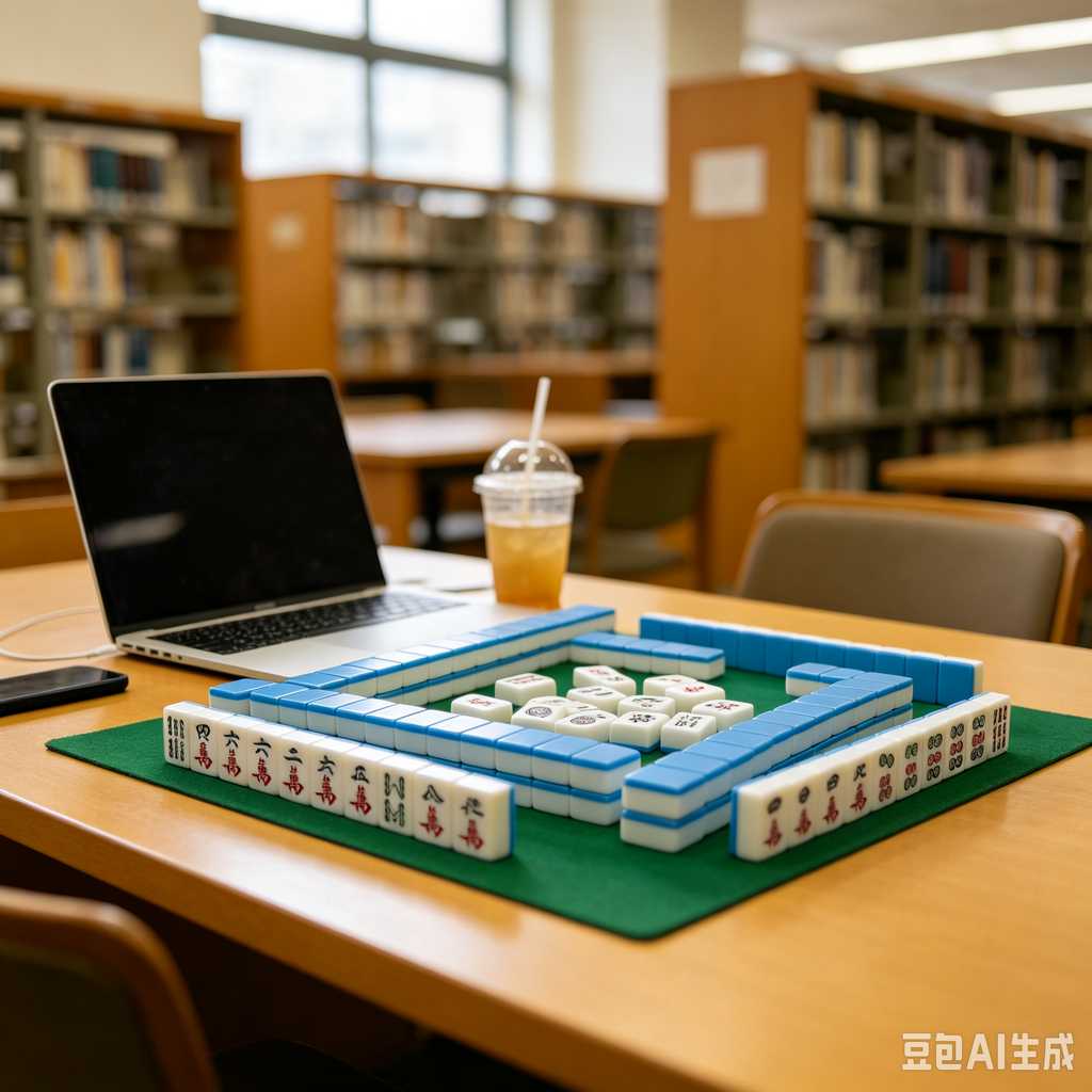 elegant text mahjong tiles