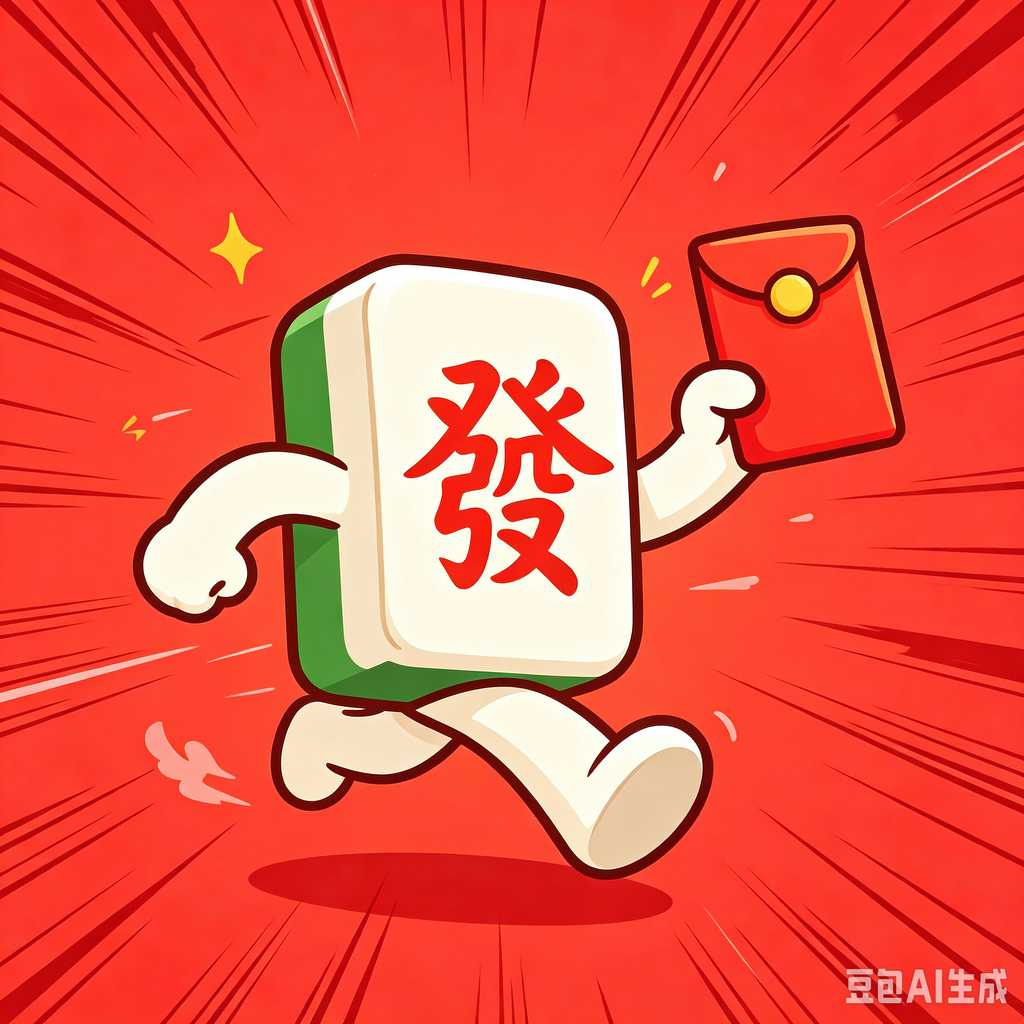 saturated color mahjong set print