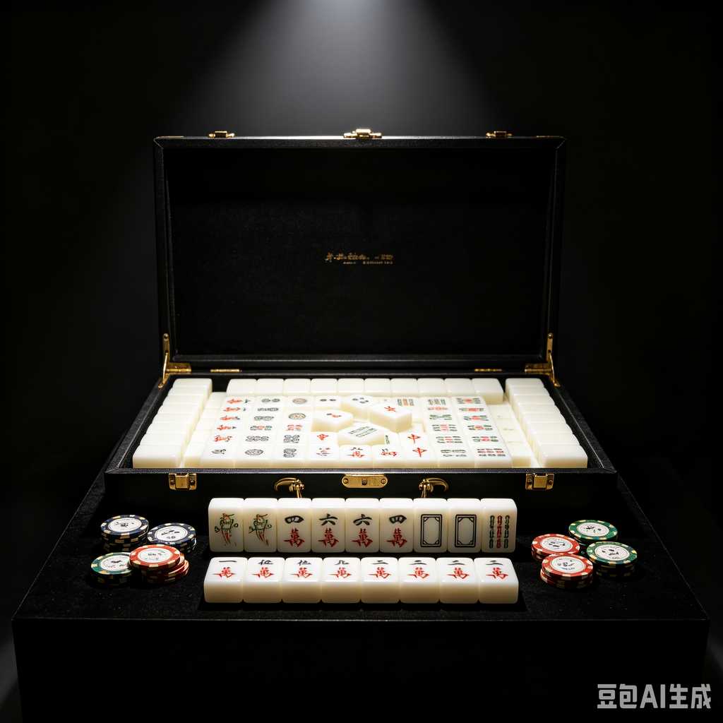 engraved texture mahjong tiles