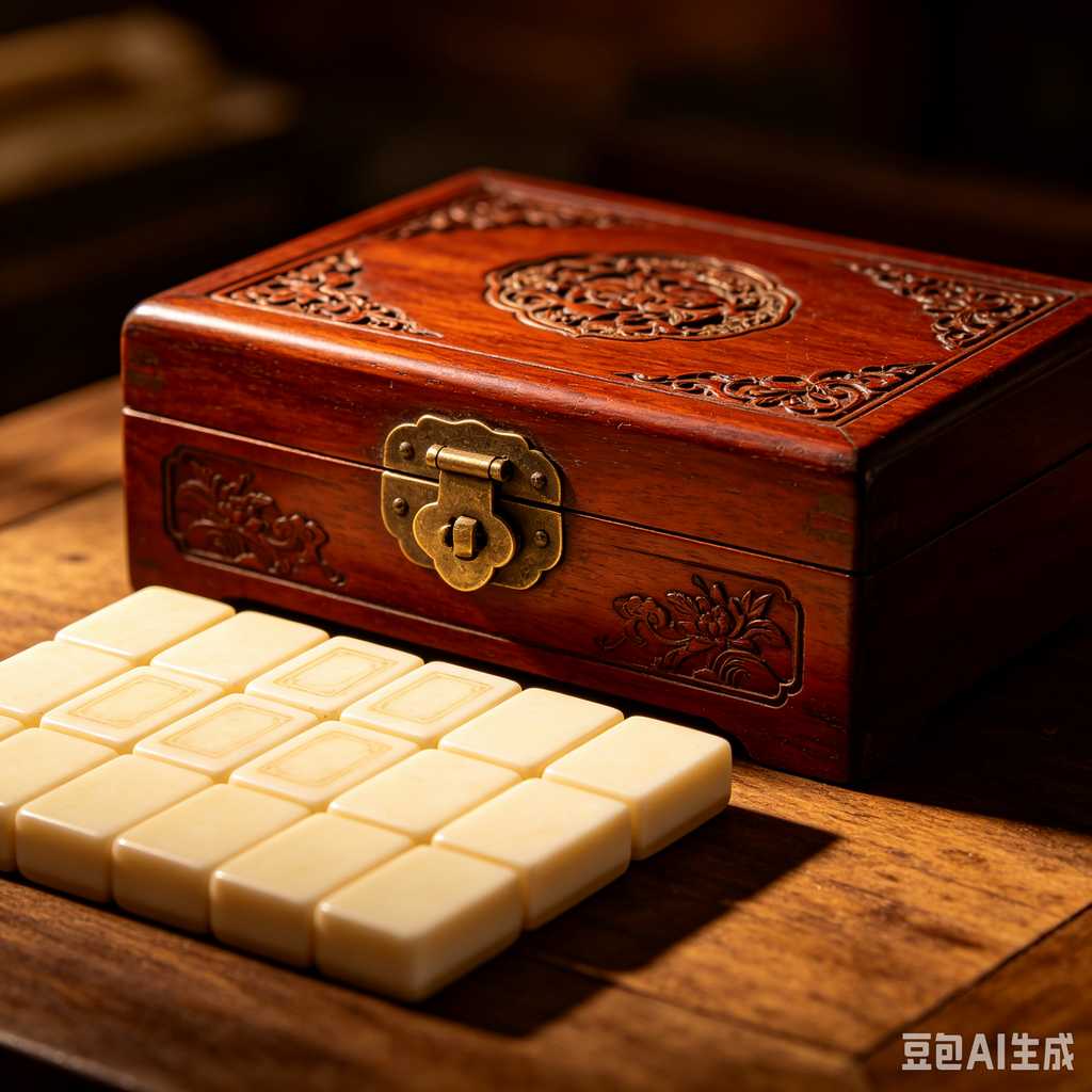 luxury gift box mahjong set