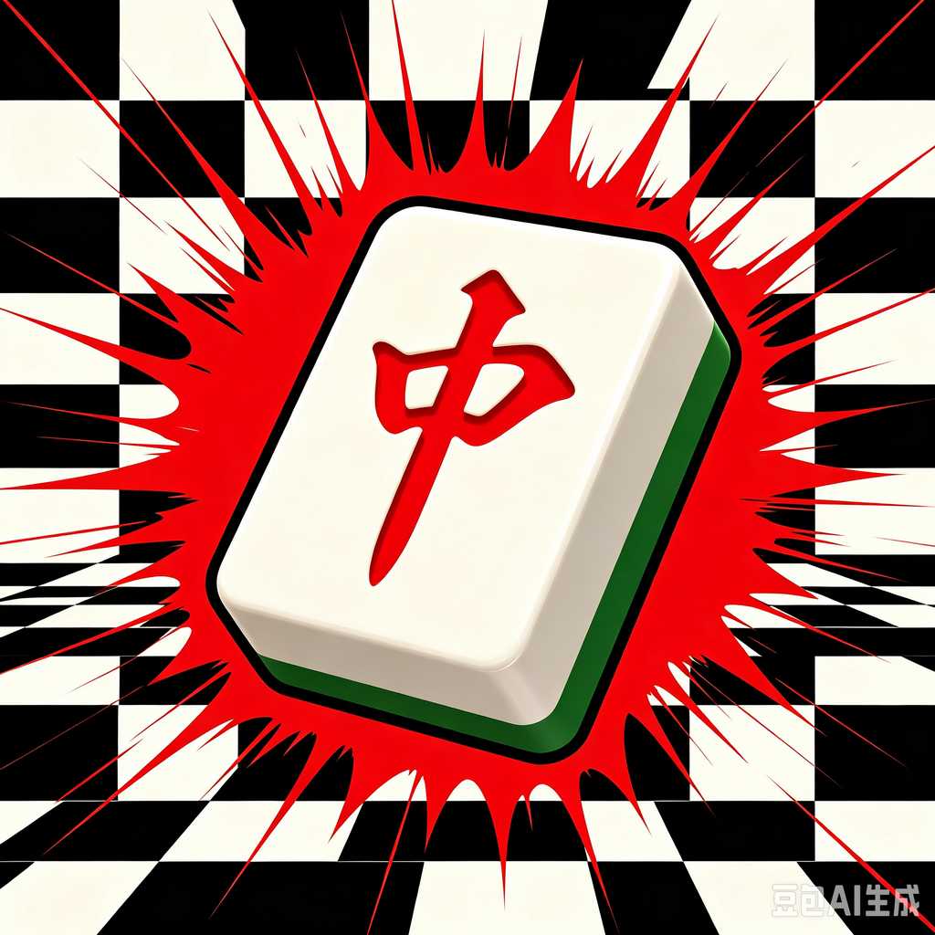 unique text mahjong tiles design
